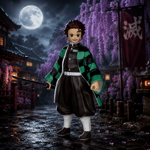 Demon Slayer Wave 4 Tanjiro Kamado Season 2 5-Inch Scale Action Figure - Create Marketplace