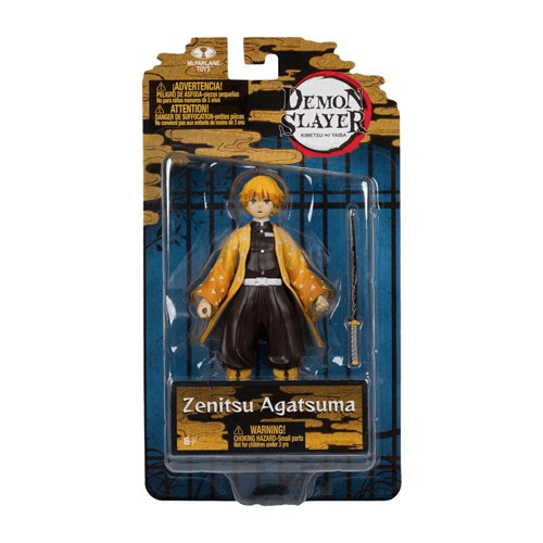 Demon Slayer Wave 4 Zenitsu Agatsuma Season 2 5-Inch Scale Action Figure - Create Marketplace