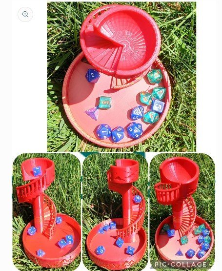 Dice Tower - Spiral - Create Marketplace