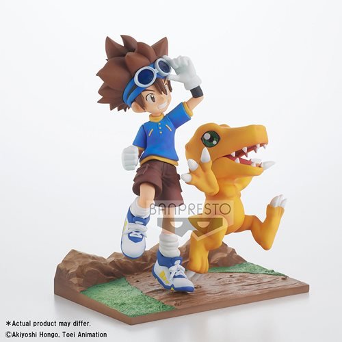 Digimon Adv. Taich and Agumon DXF Adventure Archives Statue - Create Marketplace