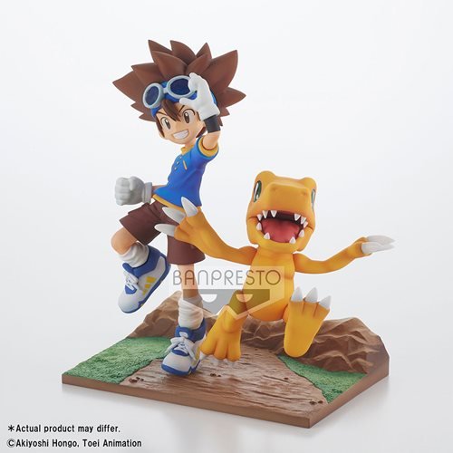 Digimon Adv. Taich and Agumon DXF Adventure Archives Statue - Create Marketplace