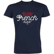Do You Speak French Kiss Men's Organic Tee - Create Marketplace