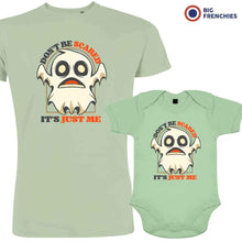 Don't Be Scared It's Just Me Dad and Child Organic Cotton family Set (Set of 2) - Create Marketplace