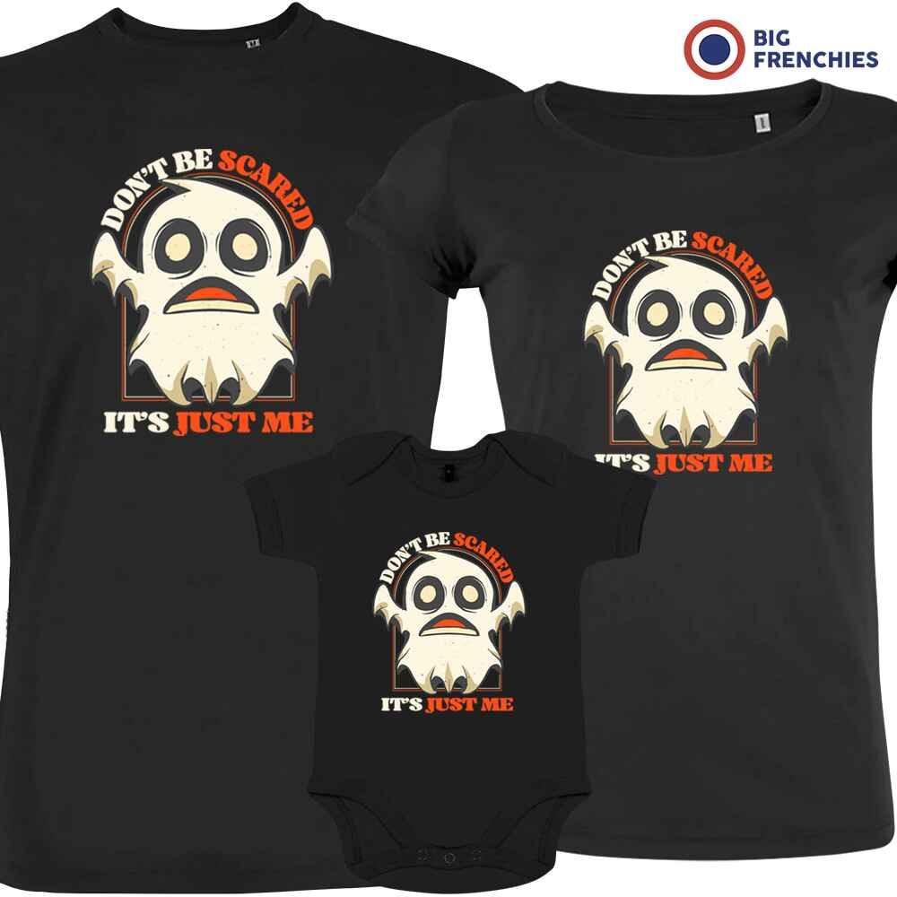 Don't Be Scared It's Just Me Matching Organic Cotton Family Set (Set of 3) - Create Marketplace