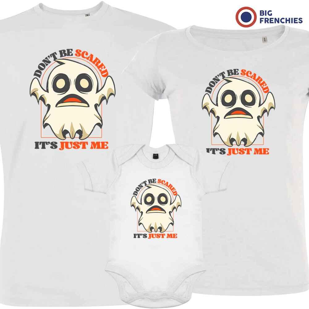 Don't Be Scared It's Just Me Matching Organic Cotton Family Set (Set of 3) - Create Marketplace