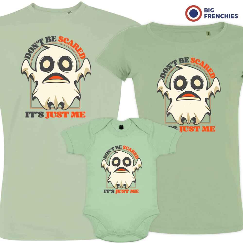 Don't Be Scared It's Just Me Matching Organic Cotton Family Set (Set of 3) - Create Marketplace