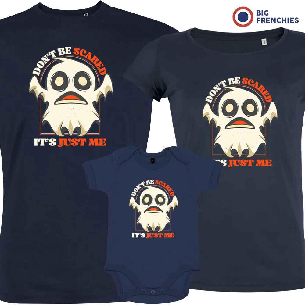 Don't Be Scared It's Just Me Matching Organic Cotton Family Set (Set of 3) - Create Marketplace