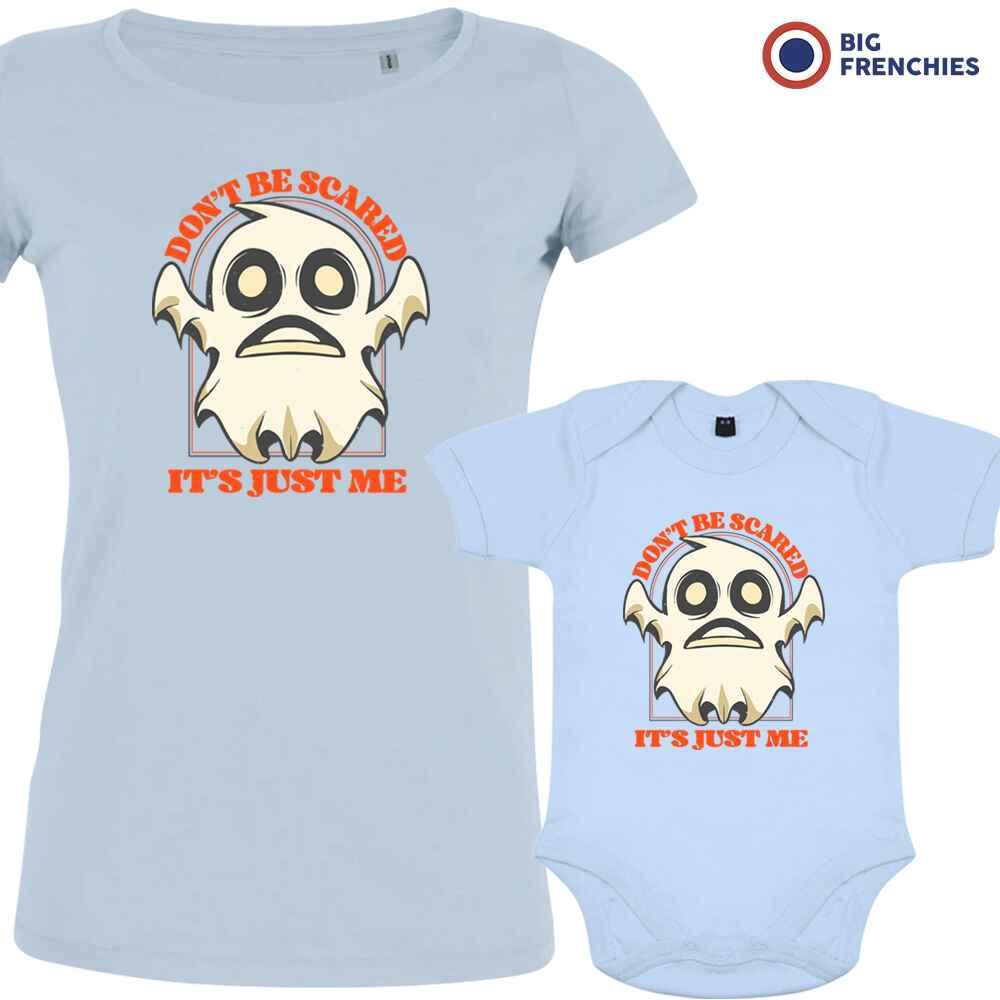 Don't Be Scared It's Just Me Mom and Child Organic Cotton family Set (Set of 2) - Create Marketplace