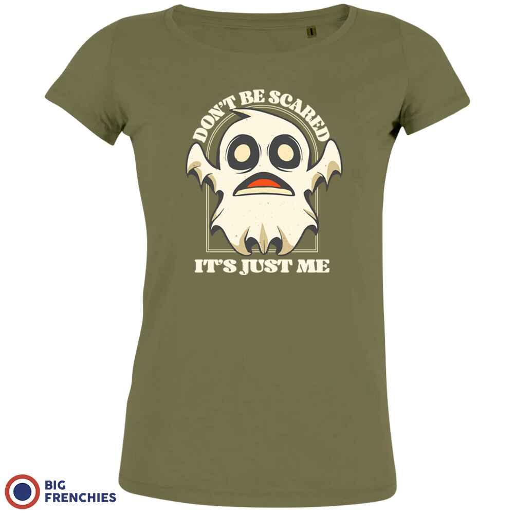 Don't Be Scared It's Just Me Women's Organic Cotton Tee - Create Marketplace