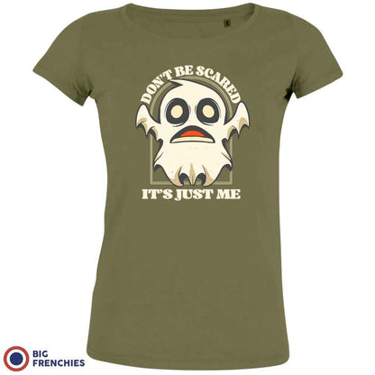 Don't Be Scared It's Just Me Women's Organic Cotton Tee - Create Marketplace