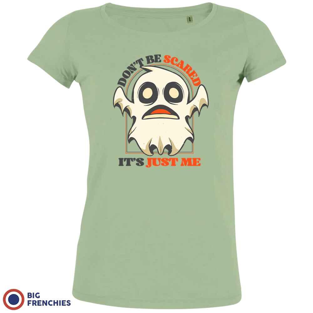 Don't Be Scared It's Just Me Women's Organic Cotton Tee - Create Marketplace