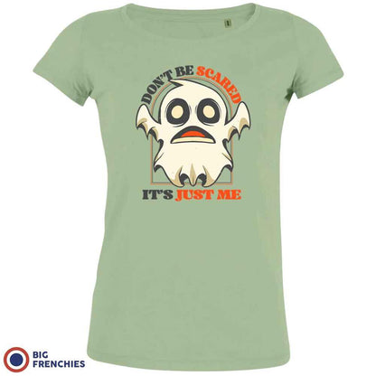 Don't Be Scared It's Just Me Women's Organic Cotton Tee - Create Marketplace
