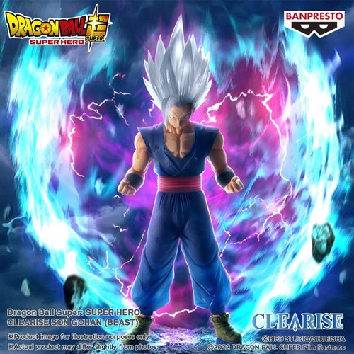 Dragon Ball Super: Super Hero Son Gohan Beast Version Clearise Statue - Create Marketplace