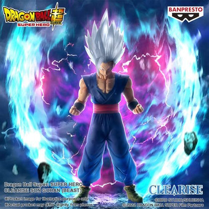Dragon Ball Super: Super Hero Son Gohan Beast Version Clearise Statue - Create Marketplace