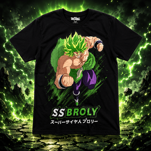 Dragon Ball Super - Super Saiyan Broly T-Shirt - Create Marketplace