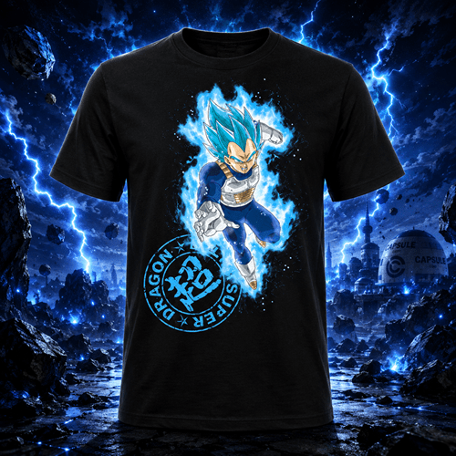 Dragon Ball Super - Vegeta T-Shirt - Create Marketplace