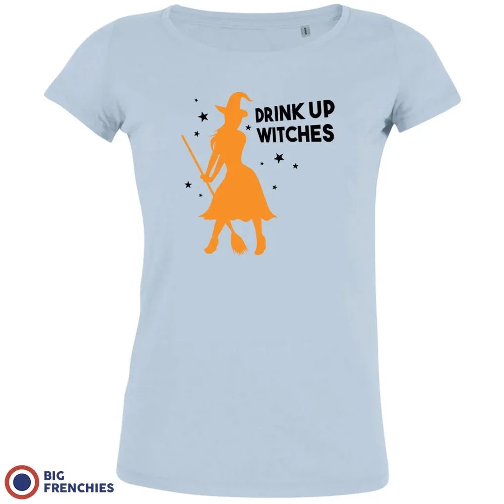 Drink Up Witches Halloween Women's Organic Cotton Tee - Create Marketplace