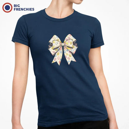 Easter Bow Women's Organic Cotton Tee - Create Marketplace