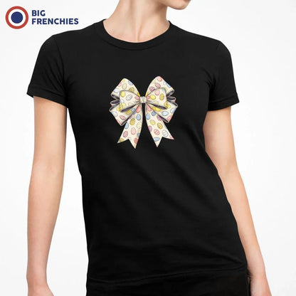 Easter Bow Women's Organic Cotton Tee - Create Marketplace