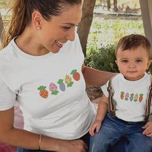Easter Carrots Mom and Child Organic Cotton T-Shirts family Set (Set of 2) - Create Marketplace