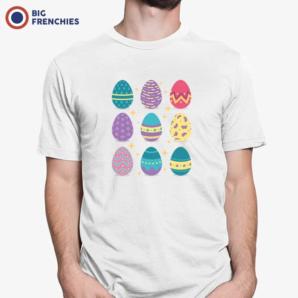 Easter Eggs Men's Organic Cotton Tee - Create Marketplace