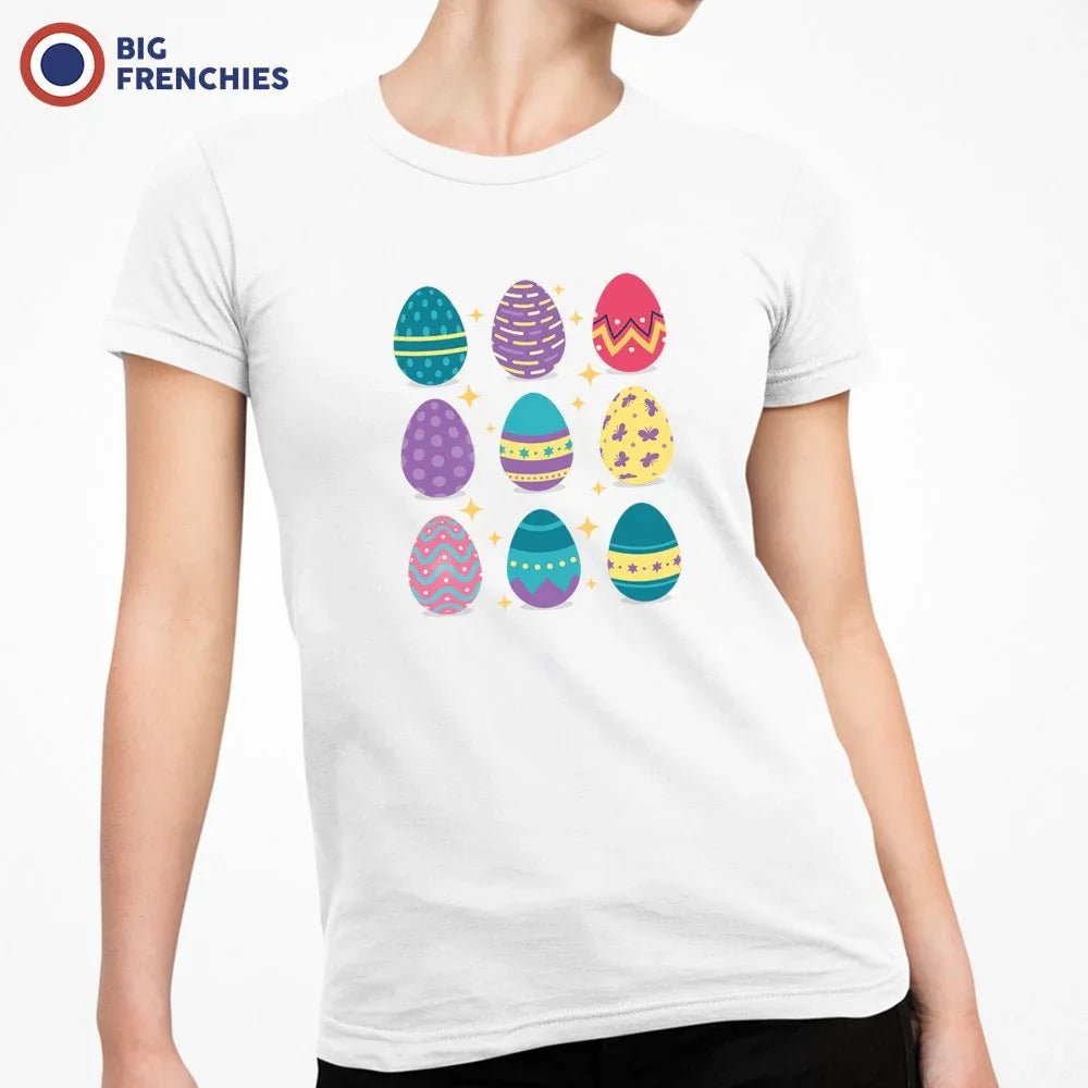 Easter Eggs Women's Organic Cotton Tee - Create Marketplace