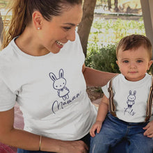 Easter Maman Fils Mom and Child Organic Cotton T-Shirts family Set (Set of 2) - Create Marketplace