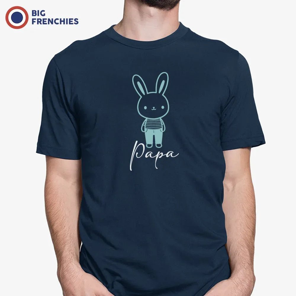 Easter Papa Lapin Men's Organic Cotton Tee - Create Marketplace