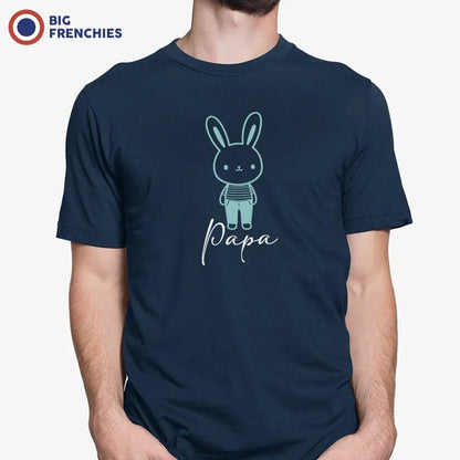 Easter Papa Lapin Men's Organic Cotton Tee - Create Marketplace