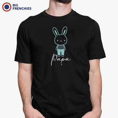 Easter Papa Lapin Men's Organic Cotton Tee - Create Marketplace