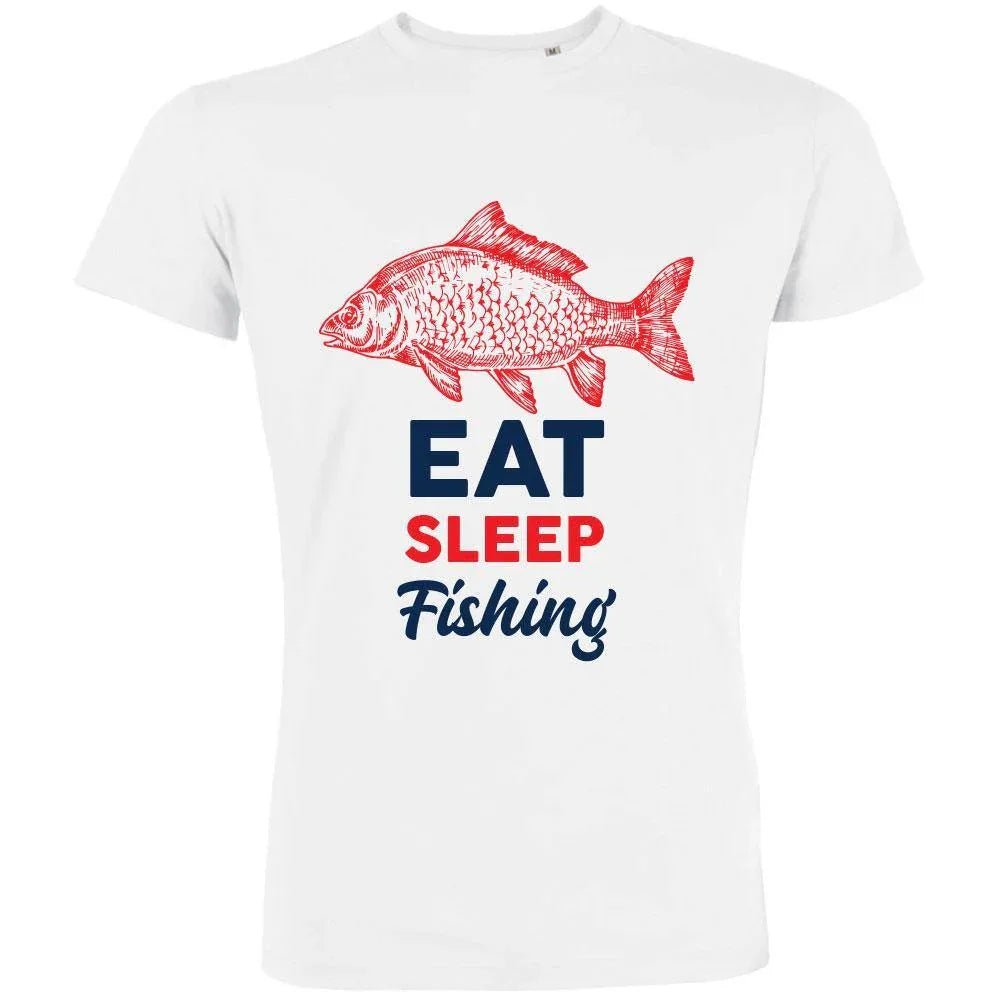 Eat Sleep Fishing Men's Organic Tee - Create Marketplace