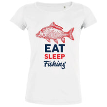 Eat Sleep Fishing Women's Organic Tee - Create Marketplace