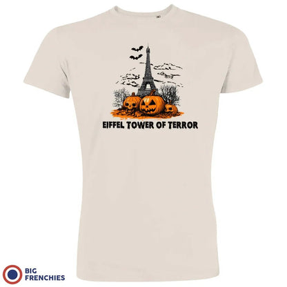 Eiffel Tower Of Terror Halloween Men's Organic Cotton Tee - Create Marketplace