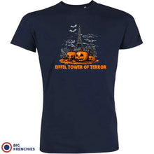 Eiffel Tower Of Terror Halloween Men's Organic Cotton Tee - Create Marketplace