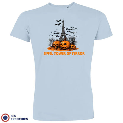 Eiffel Tower Of Terror Halloween Men's Organic Cotton Tee - Create Marketplace