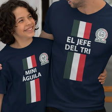EL Jefe Del Tri, Mini Águila Dad and Child Organic Cotton T-Shirts Family Set (Set of 2) - Create Marketplace