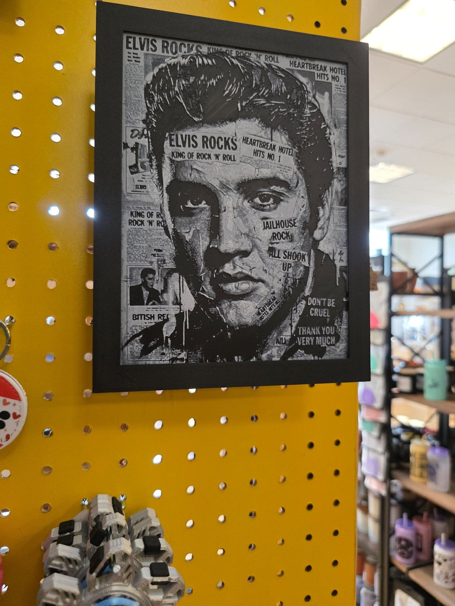 Elvis ( news ) 3d Wall Art - Create Marketplace