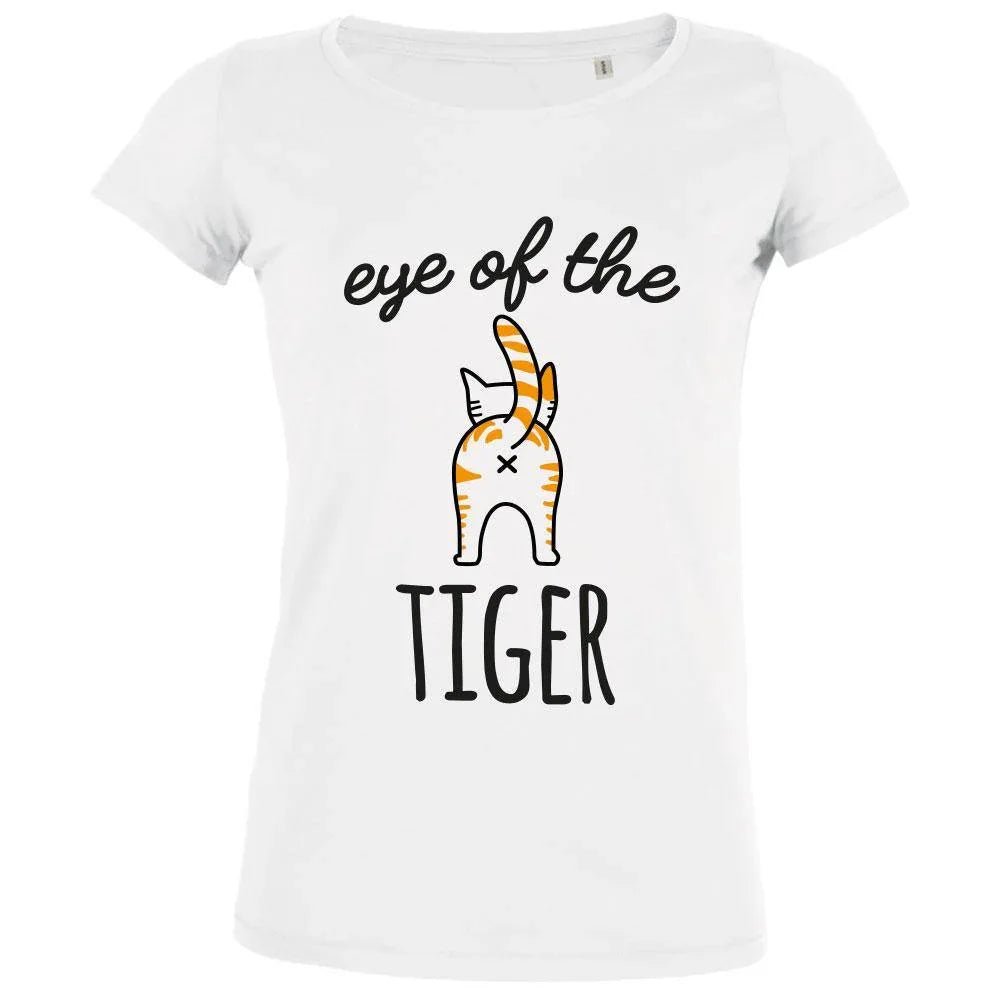 Eye Of The Tiger Women's Organic Tee - Create Marketplace