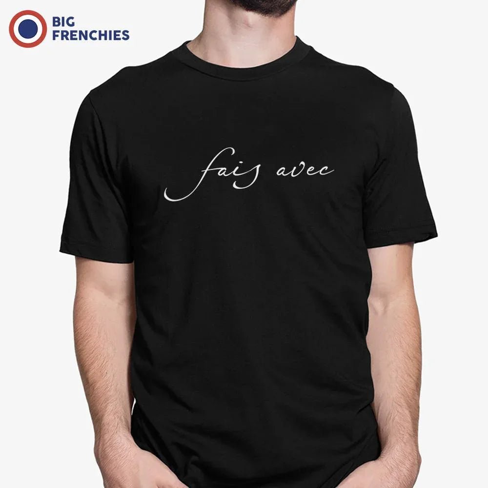 Fais Avec Men's Organic Cotton Tee - Create Marketplace