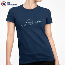 Fais Avec Women's Organic Cotton Tee - Create Marketplace