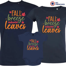 Fall Breeze Autumn Leaves Matching Organic Cotton Family Set (Set of 3) - Create Marketplace