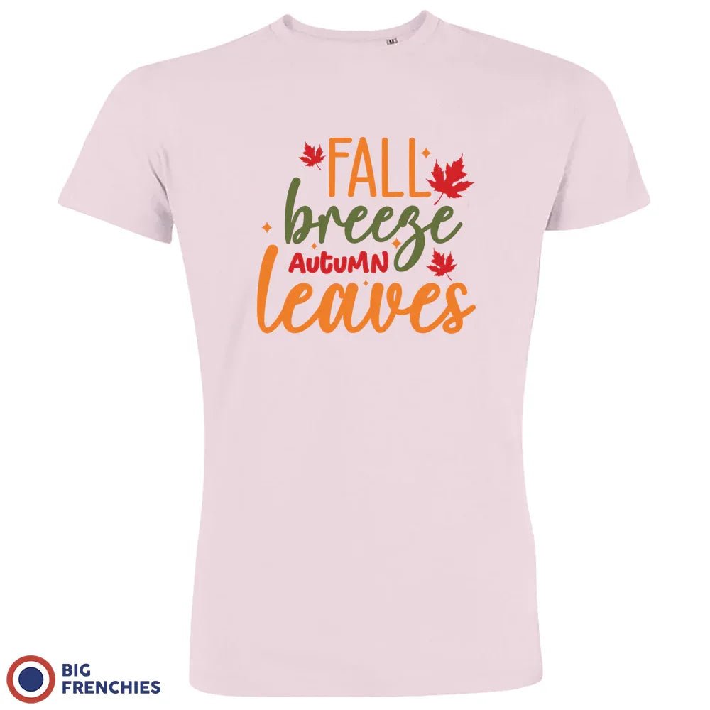 Fall Breeze Autumn Leaves Men's Organic Cotton Tee - Create Marketplace