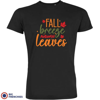 Fall Breeze Autumn Leaves Men's Organic Cotton Tee - Create Marketplace