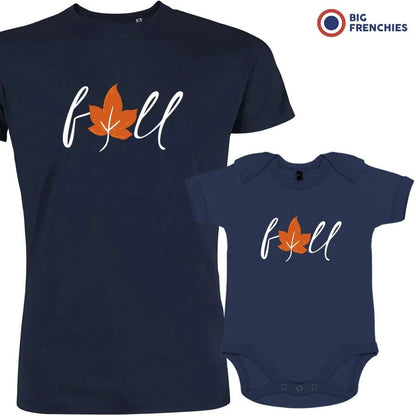 Fall Dad and Child Organic Cotton family Set (Set of 2) - Create Marketplace