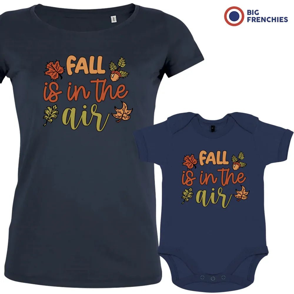 Fall is In The Air Mom and Child Organic Cotton family Set (Set of 2) - Create Marketplace