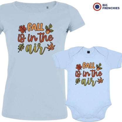 Fall is In The Air Mom and Child Organic Cotton family Set (Set of 2) - Create Marketplace