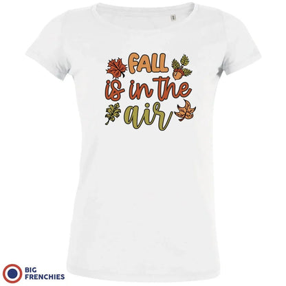 Fall is In The Air Women's Organic Cotton Tee - Create Marketplace