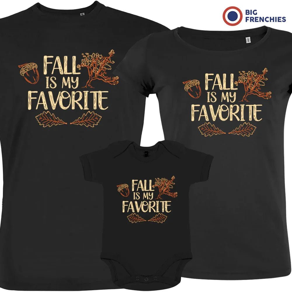 Fall Is My Favorite Matching Organic Cotton Family Set (Set of 3) - Create Marketplace
