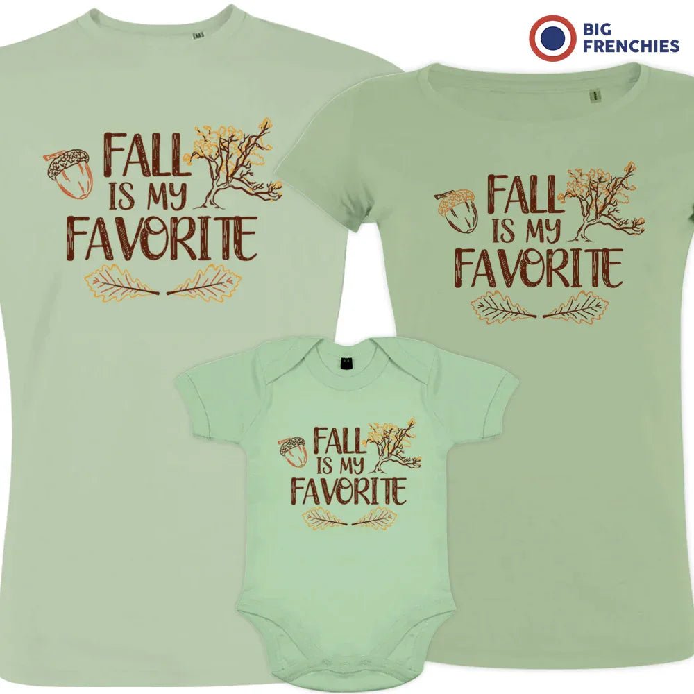 Fall Is My Favorite Matching Organic Cotton Family Set (Set of 3) - Create Marketplace