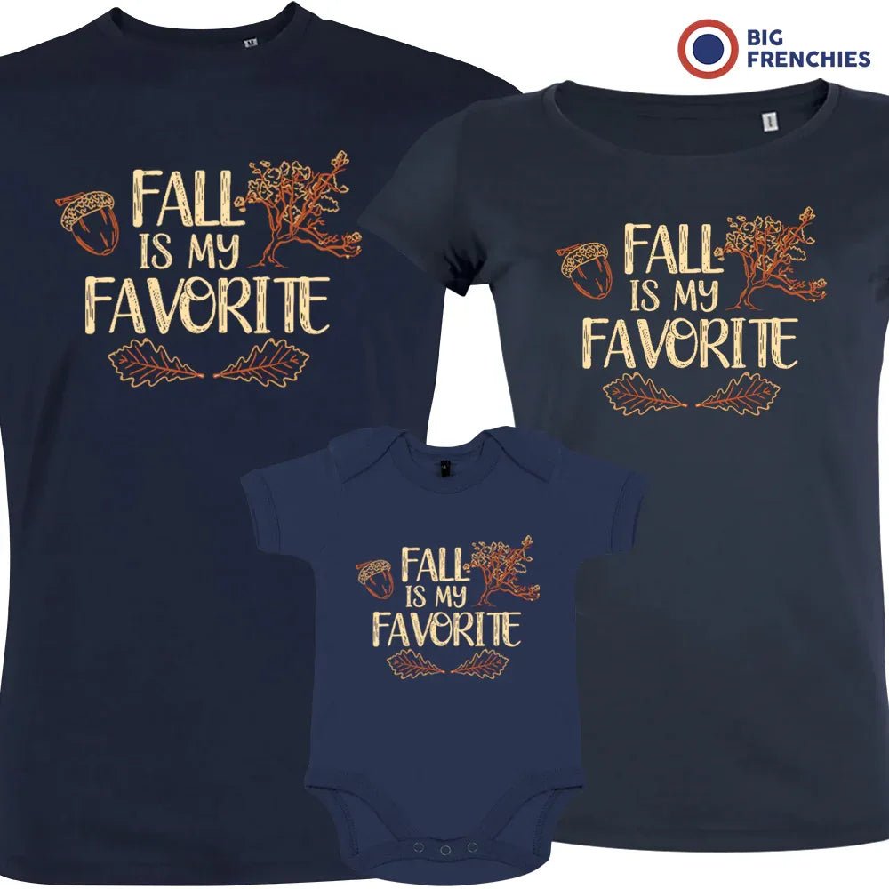 Fall Is My Favorite Matching Organic Cotton Family Set (Set of 3) - Create Marketplace